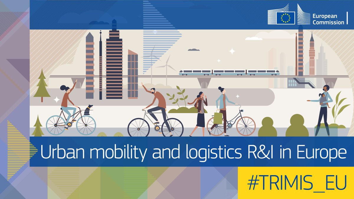 Transport_EU's tweet photo. ❗️NEW❗️

✏️The latest #TRIMIS_EU report on 🇪🇺 research &amp; innovation in #UrbanMobility and #Logistics is now out! 

⏳Just on time to feed in the discussions at #UMD22 in Brno 🇨🇿 starting today @EU2022_CZ 

▶️Read the report: https://t.co/wrgAk3WBoP

#UMD22 https://t.co/fqoUvQCS63
