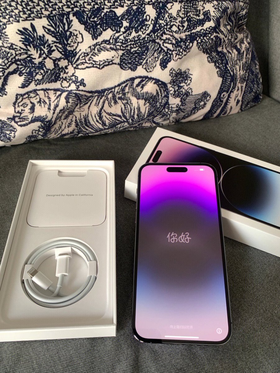 jiuer02's tweet photo. 之前还担心紫色没有黑色好看 多虑了 绝绝 #iPhone14 #iPhone14ProMax https://t.co/Ldd6dzas33