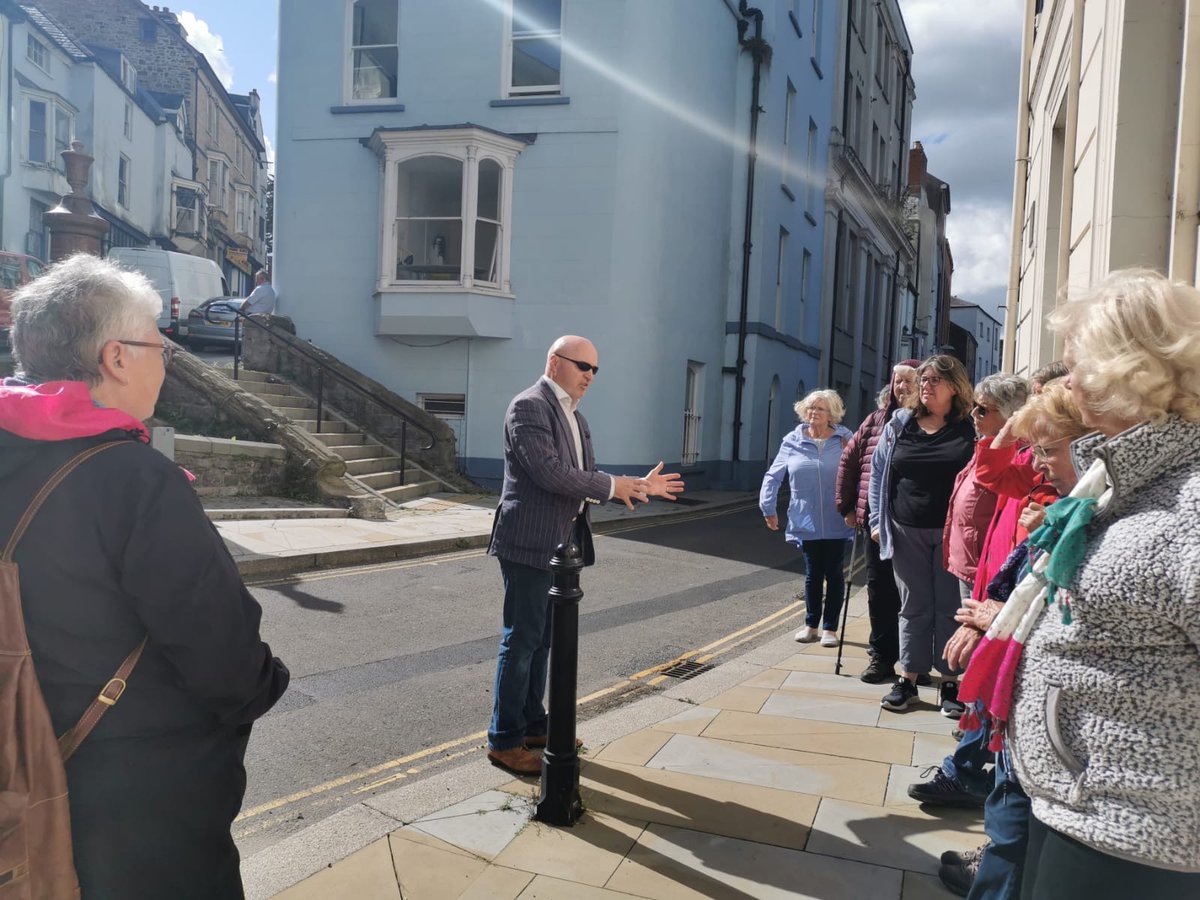PLANED_Cymru's tweet photo. Another fascinating #free walking tour delivered by #PLANED last week.
With many thanks to Dr Simon Hancock and those who participated in #Haverfordwest, as organised by Stuart, Sophie and Hedd as part of our #FindingOurPlace project.
#EmpoweringCommunities #Pembrokeshire https://t.co/qNoSlCU4xs