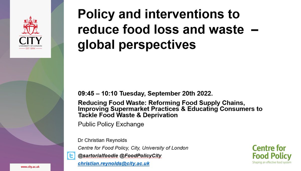 Really excited to be presenting this morning at <a href="/PublicPolicyEx/">PublicPolicyExchange</a> webinar on Reducing Food Waste
Other great speakers including <a href="/lornaslater/">Lorna Slater</a> <a href="/EmmaBealWLWA/">Emma Beal</a> <a href="/DanielZeichner/">Daniel Zeichner</a> <a href="/TeamTBBT/">The Bread and Butter Thing</a> <a href="/foodwaste/">This is Rubbish</a>