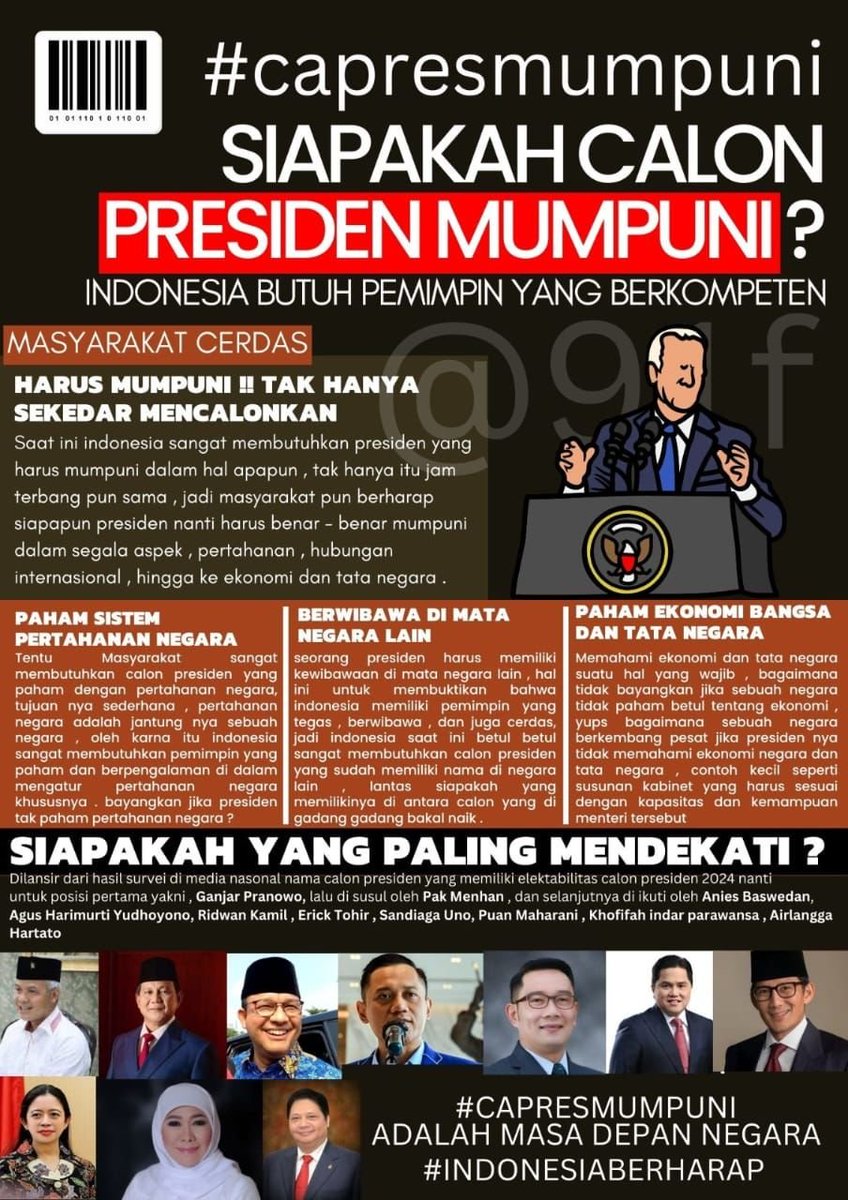 Awan020301's tweet photo. Emang sih Pak Menhan menurut gue udah paling cocok karena Indonesia Butuh Capres Mumpuni seperti beliau ini 
#CapresMumpuni
Pak Menhan @prabowo https://t.co/rlTLkdpPV0