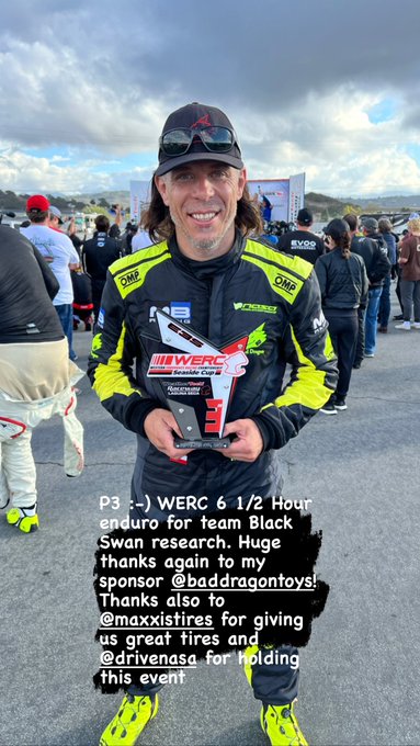 Last but not least @drivenasa WERC ES3 6 1/2 hour Enduro at @WeatherTechRcwy with Team Black Swan research<a class="tags" target="_blank" title="On Twitter" href="/?out=eyJ0eXAiOiJKV1QiLCJhbGciOiJIUzUxMiJ9.eyJpYXQiOjE3MjcyNTIwNzYsImlzcyI6InR3cG9ybnN0YXJzLmNvbSIsIm5iZiI6MTcyNzI1MjA3NiwiZXhwIjoxNzU4Nzg4MDc2LCJyZWRpcmVjdF91cmwiOiJodHRwczovL3R3aXR0ZXIuY29tL2RyaXZlbmFzYSJ9.bfGh9KvnMkM5Q0mPSy_MTnxQQNDYquDhya_qsQAMlnwuz_LBFTFhu0DQ0fmtlDdTpe44YL6Xv__bj4gNRFhfhg">@drivenasa</a><a href="/tag/bts"class="tags"><span>#bts</span></a><a href="/tag/acting"class="tags"><span>#acting</span></a><a href="/tag/actor"class="tags"><span>#actor</span></a><a href="/tag/entertainment"class="tags"><span>#entertainment</span></a><a href="/tag/modeling%20"class="tags"><span>#modeling </span></a>