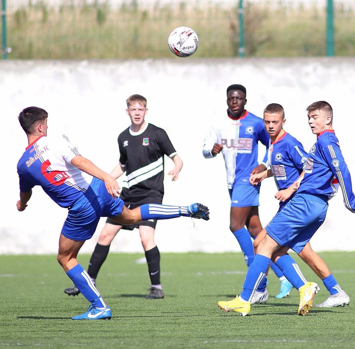 StellaMarisFC's tweet photo. 18 Premier Action Shots πΈ
Our 18s took on @TempleogueUtd @DublinPortCo Stadium
Photos @manc4life π₯πΈ
#wearestella #smfc #develop #learn #matchaction #stellamatchdays https://t.co/qwwXV3i8yS