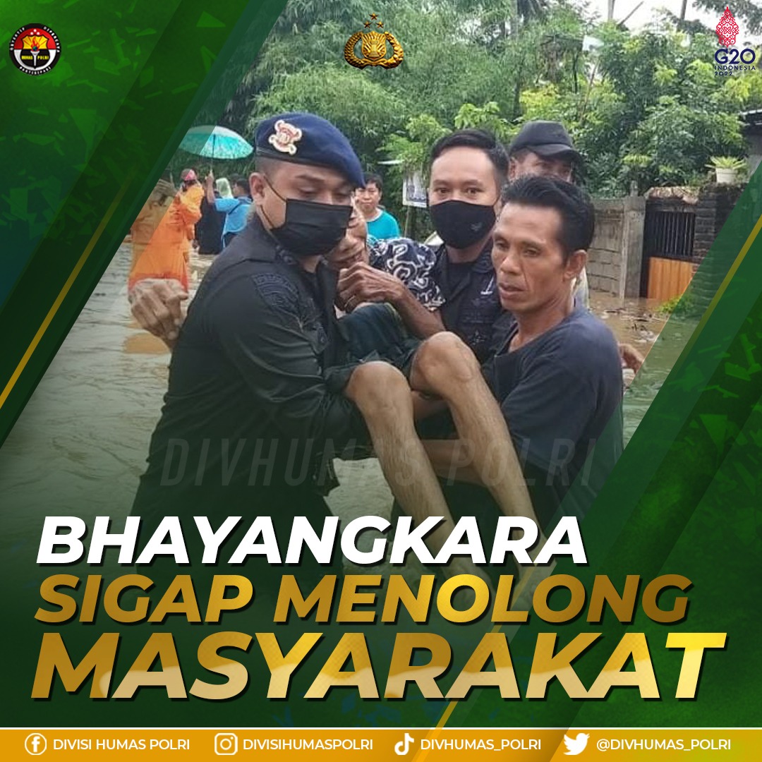 Gilberds13's tweet photo. Bhayangkara Sigap Menolong Masyarakat Siaga Tanggap Bencana

Potret kesigapan personel Korps Bhayangkara saat mengevakuasi warga lanjut usia yang terdampak banjir di Kabupaten Lombok Barat, Nusa Tenggara Barat. #SigapBantuSesama https://t.co/JeFixopf8T