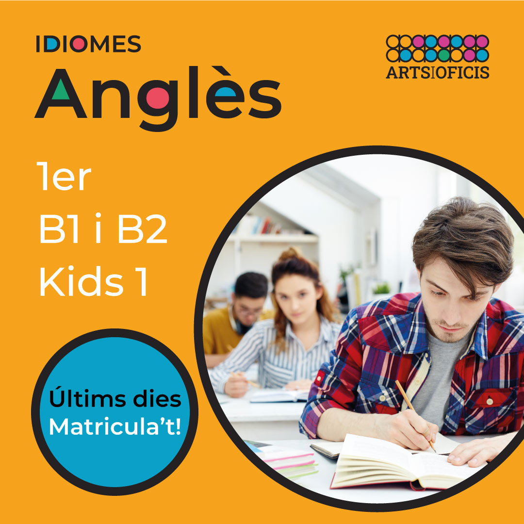 artsioficis's tweet photo. 🇬🇧 L'#anglès és bàsic en el món on vivim 🌎 Ara és el moment per començar o reprendre els teus estudis! 💪🏻

ℹ️ Queden places per 1er, B1, B2 i Kids 1
📖 + info https://t.co/Tm86YdnouB
📝 Matrícula https://t.co/1SPIicQ0Jr

#olesademontserrat #academiaidiomes #escolaidiomes https://t.co/EE5GFbZyoX