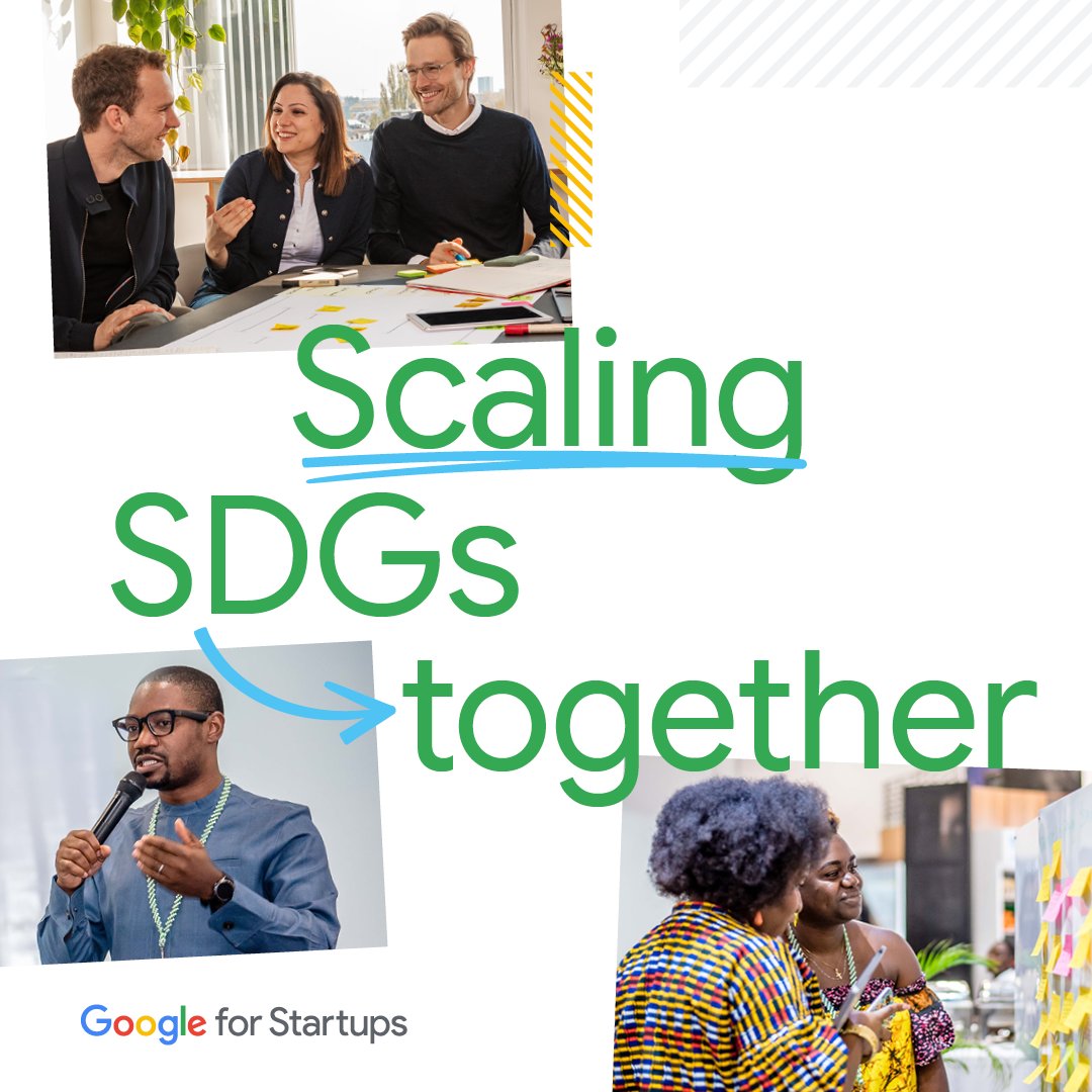 ALYCE (@alyce_mobility) on Twitter photo BIG NEWS 📣
We were selected to join the <a href="/GoogleStartups/">Google for Startups</a> Advisor: SDG program! ✨
We are going to work with Google mentors and product experts to scale our business and to help Smart Cities in their sustainable mobility 🍃
#ScalingSDGswithGoogle #startups #SDG BIG NEWS 📣
We were selected to join the <a href="/GoogleStartups/">Google for Startups</a> Advisor: SDG program! ✨
We are going to work with Google mentors and product experts to scale our business and to help Smart Cities in their sustainable mobility 🍃
#ScalingSDGswithGoogle #startups #SDG