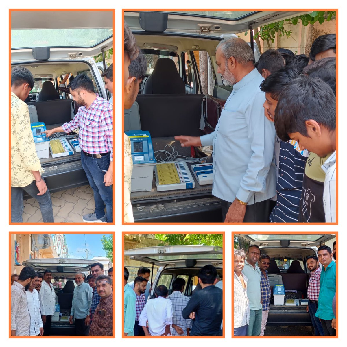 કુંકાવાવ મોટી ગામે આજરોજ અલગ અલગ ૯ વિસ્તાર માં EVM-VVPAT નિદર્શન કામગીરી અને મતદાન જાગૃતિ કામગીરી હાથ ધરવામાં આવી.<a href="/ddoamreli/">DDO Amreli</a> <a href="/CollectorAmr/">Collector & DM Amreli</a> @DhavalLimbasiy5 <a href="/mamlatdarvadia/">Mamlatdar Vadia & AERO 95-Amreli</a> <a href="/InfoAmreliGoG/">Info Amreli GoG</a> <a href="/tcmamreli/">અમરેલી જિલ્લા તલાટી મંત્રી મંડળ</a>