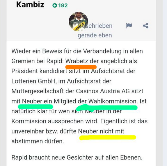 fischundfleisch's tweet photo. Die Verbandelung bei Rapid geht weiter.. @RichardSchmitt2  @exxpressat was meint ihr? https://t.co/Xulu0CD77M