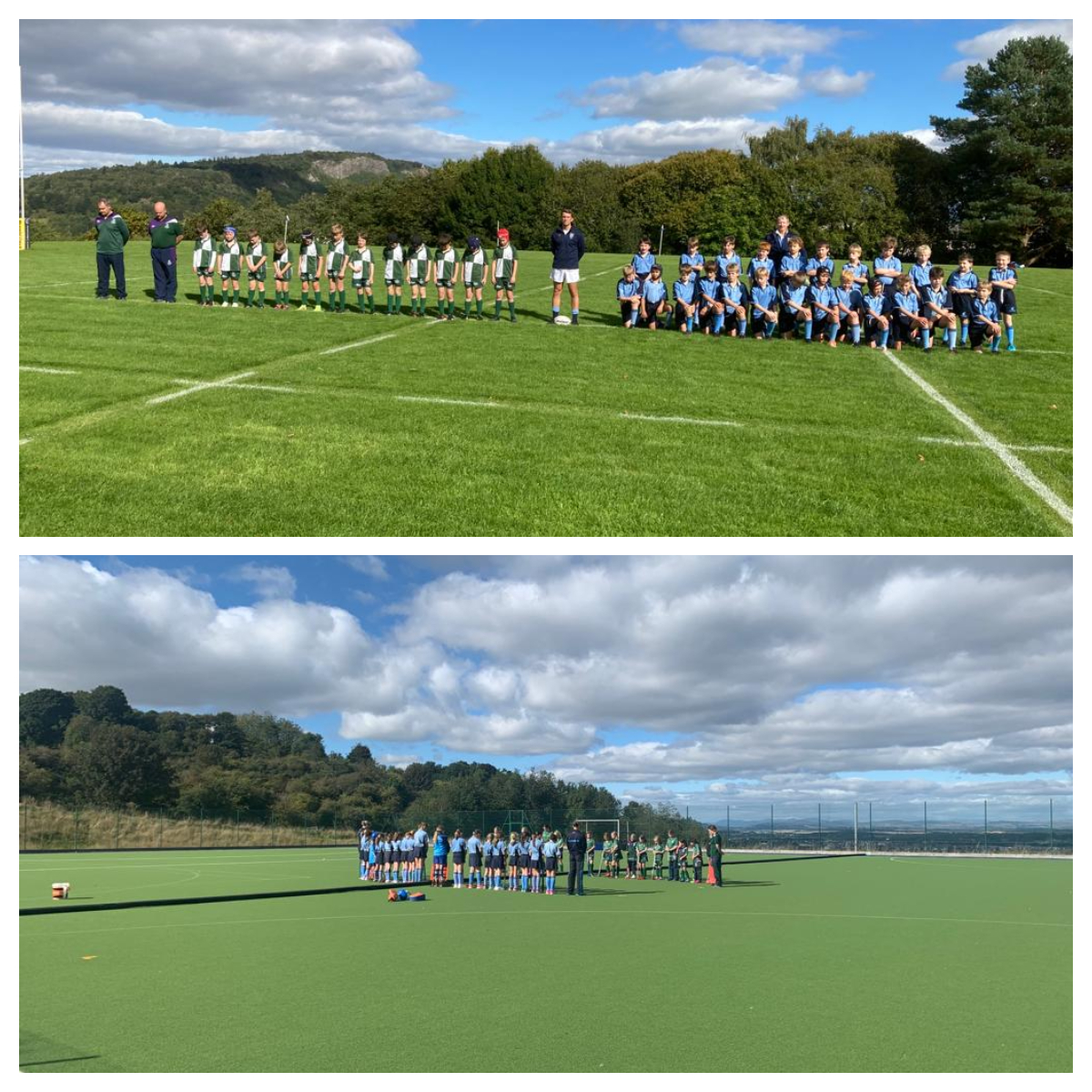 Craigclowan's tweet photo. Very respectful minute's silence at our #CraigclowanHockey and #CraigclowanRugby matches against Ardvreck School last week.
#CraigclowanValues #CraigclowanRespect #CraigclowanHumility https://t.co/CKpBLIdu3R