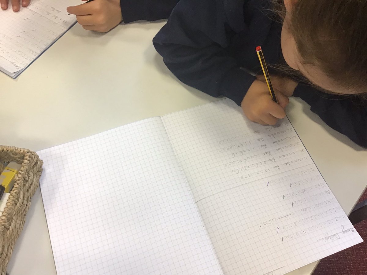 ABCPschool's tweet photo. #Class34H have enjoyed completing our maths challenge this morning before the start of our lesson #ABMaths https://t.co/DloTaLJtFf