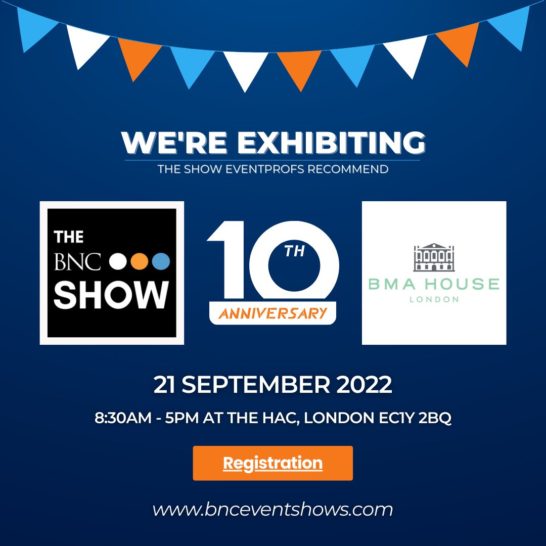 We'll be at @BNCEventShow tomorrow.
Come and find out all about our Sustainable London venue from Stand 142 & enjoy our Wellbeing Matcha Tea 'Carbon Footprint' cookies! 
Venue: @HacEvents from 8.30-5pm, more info: bnceventshows.com
#TheBNCShow #TheShowEventProfsRecommend