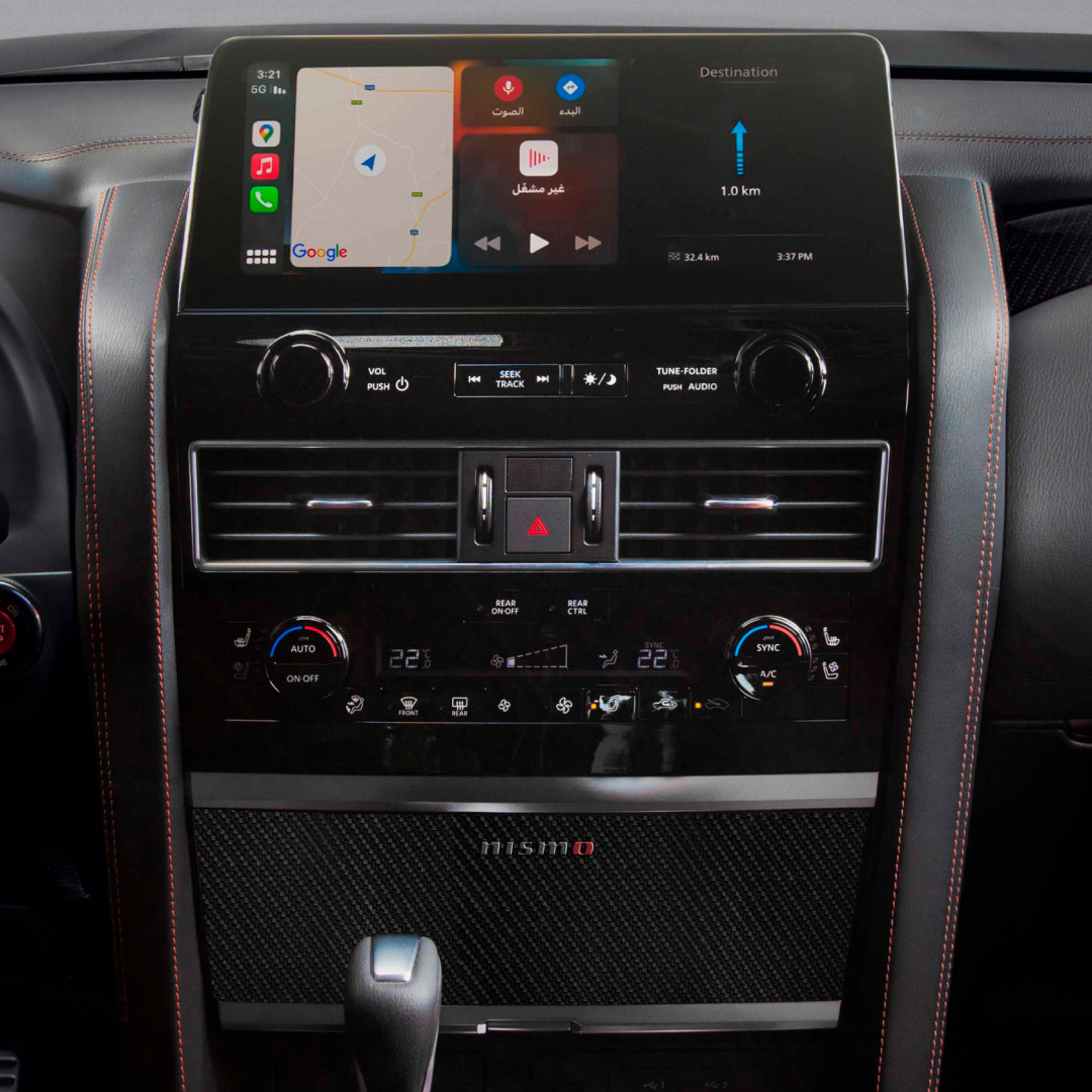 NissanME's tweet photo. احظى بتجربة قيادة من الدرجة الأولى مع مقصورة تعزز ثقتك. نيسان باترول نيسمو 2022. #صُمم_ليتصدر
First-class all the way! Experience ultimate confidence when driving the Nissan Patrol
Nismo 2022. #CraftedToConquer https://t.co/xsV5ELYZOP