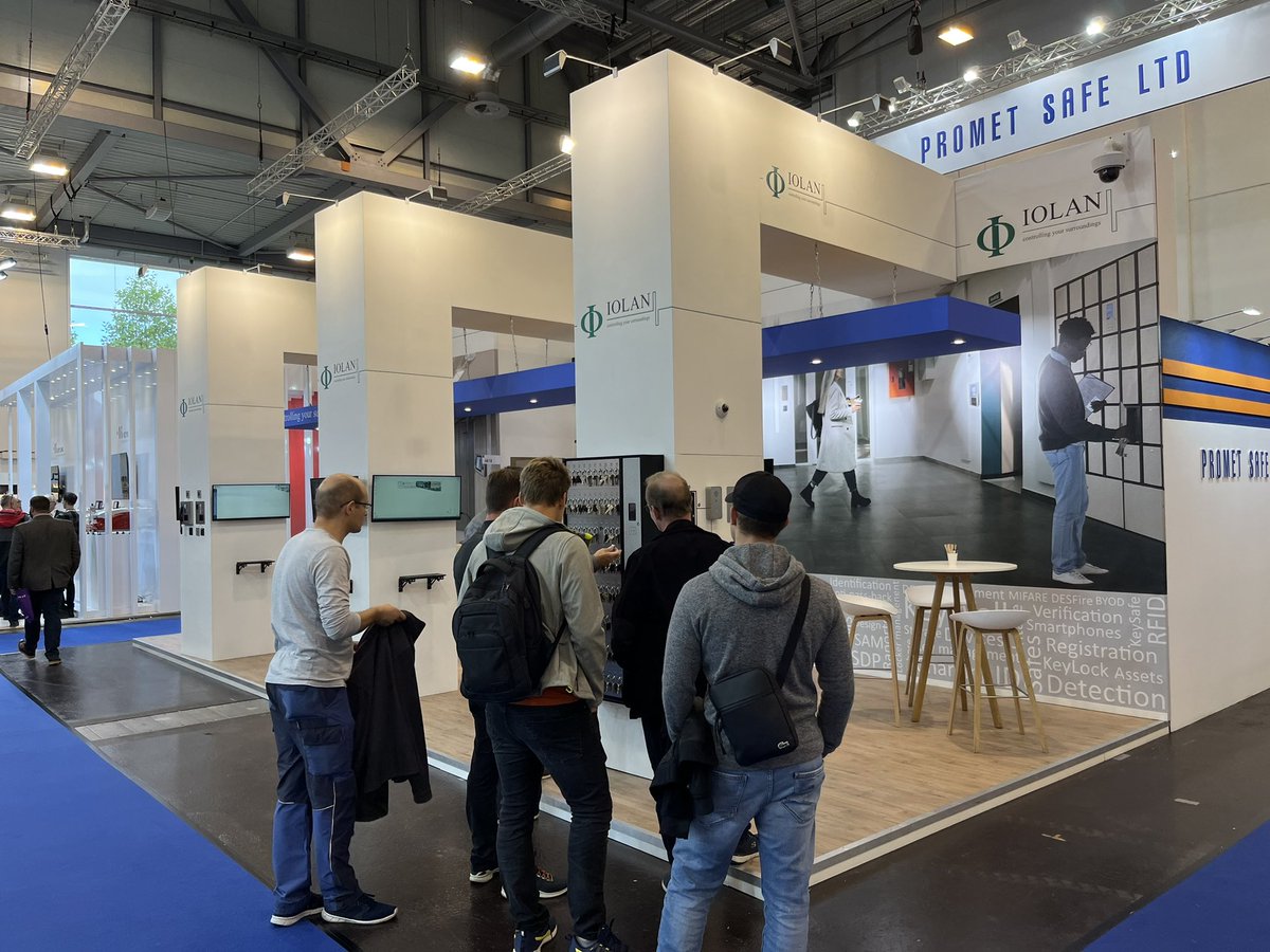 Bezoek #IOLAN tijdens #SecurityEssen2022 in hal 6 stand B18. Please visit the IOLAN booth during the Security Essen show 6B18. #security #welcome #KeyWall