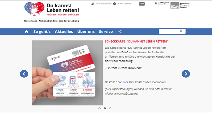 bioeg_de's tweet photo. Auf https://t.co/E6al7cWMK7 - dem Internetangebot von #BZgA &amp; #NAWIB zum Thema #Laienreanimation erzählen Heldinnen- &amp; Helden, wie sie durch Wiederbelebung Leben retten konnten. #WocheDerWiederbelebung https://t.co/vXFfiVT14X