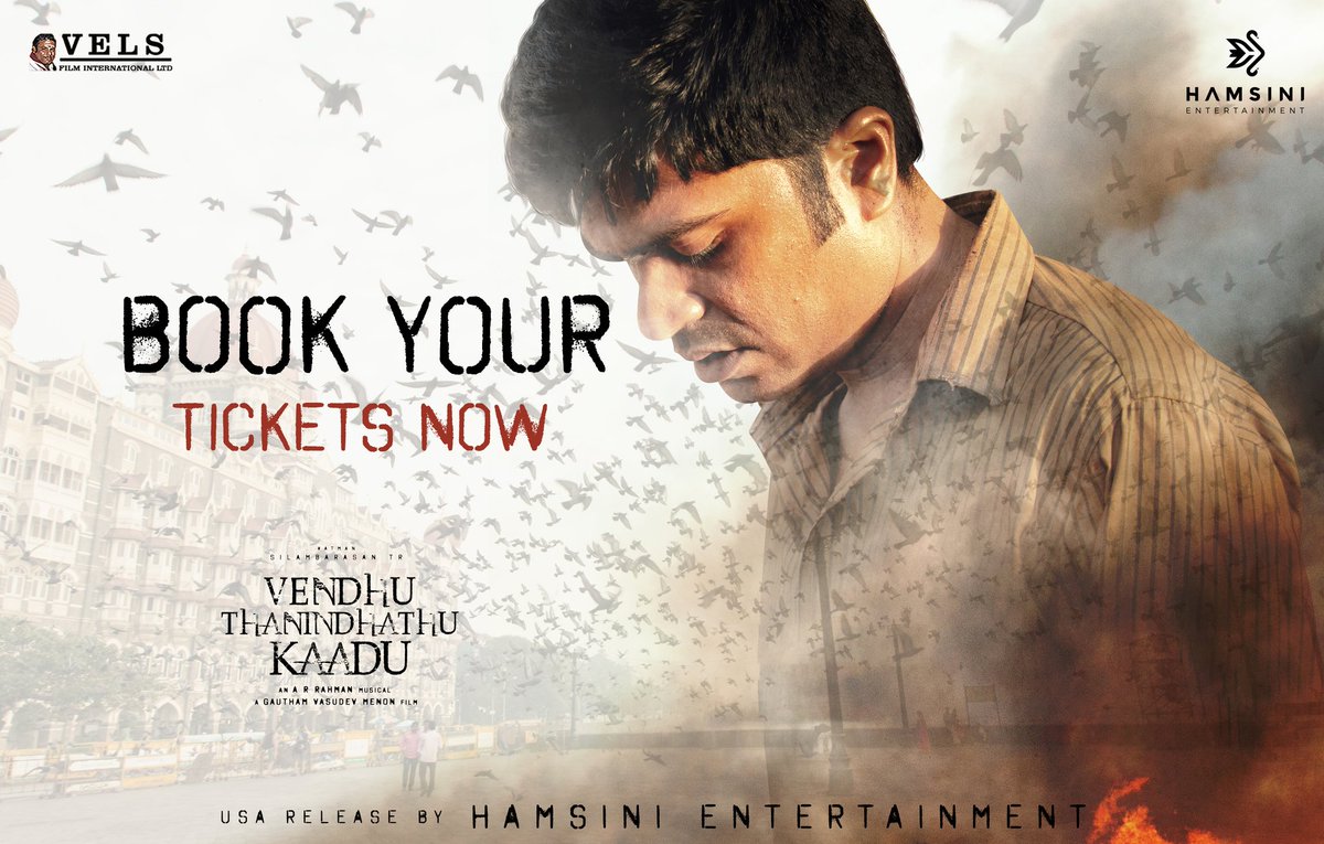 ArunaCinemas's tweet photo. #VendhuThanindhathuKaadu 
BOOK YOUR TICKETS:https://t.co/mi8q6uAk39
#VTKREVIEW #VTKFDFS #VTKBookingUpdate #VTKFestival #VTKFromSep15 #vtk #vtkaudiolaunch https://t.co/I0tUEMs4ny