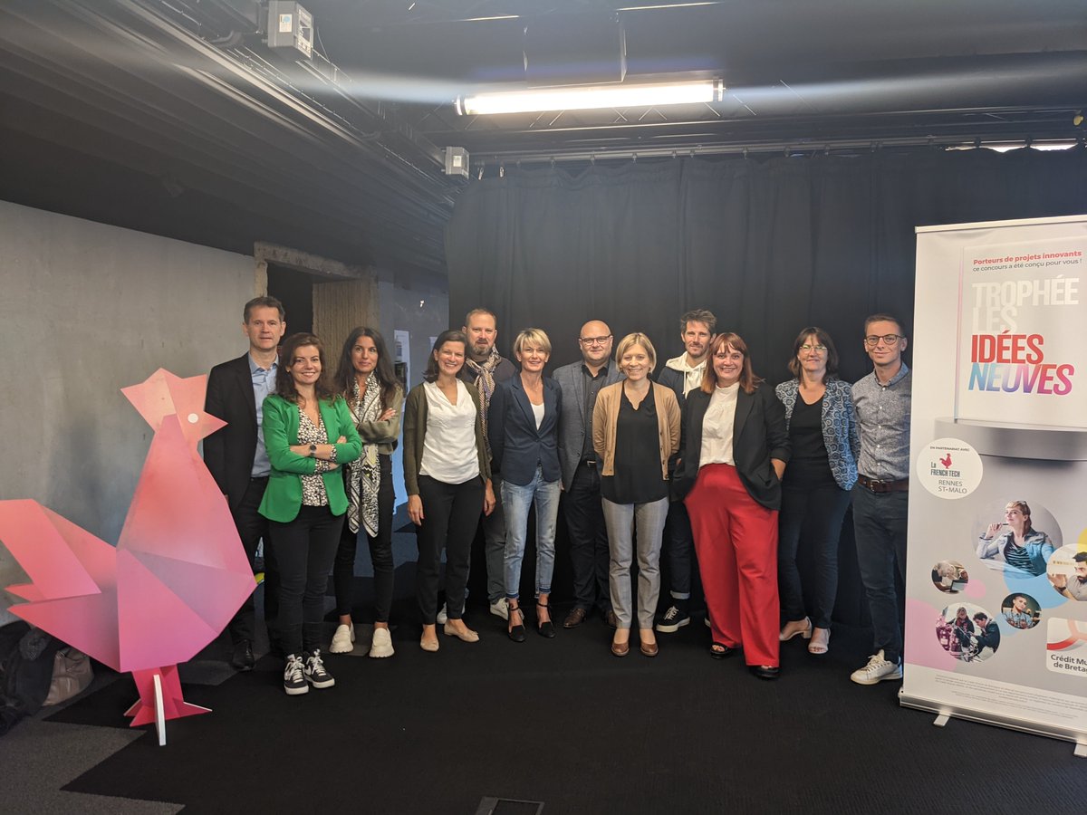CMBretagne's tweet photo. 𝗧𝗿𝗼𝗽𝗵𝗲́𝗲 𝗟𝗲𝘀 𝗜𝗱𝗲́𝗲𝘀 𝗡𝗲𝘂𝘃𝗲𝘀 🚀
📢Aujourd'hui c'est Pitch Day !
Merci aux membres du jury d'être présents !
@Le_Poool #TIDN https://t.co/g9Nt4MHYGl