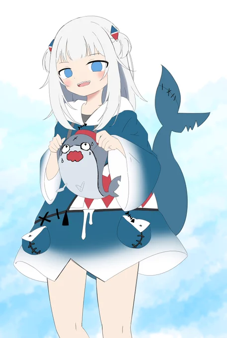 次のイラストのラフです 
