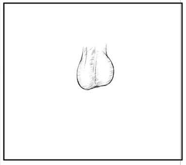 宙に浮く『きんたま』です 