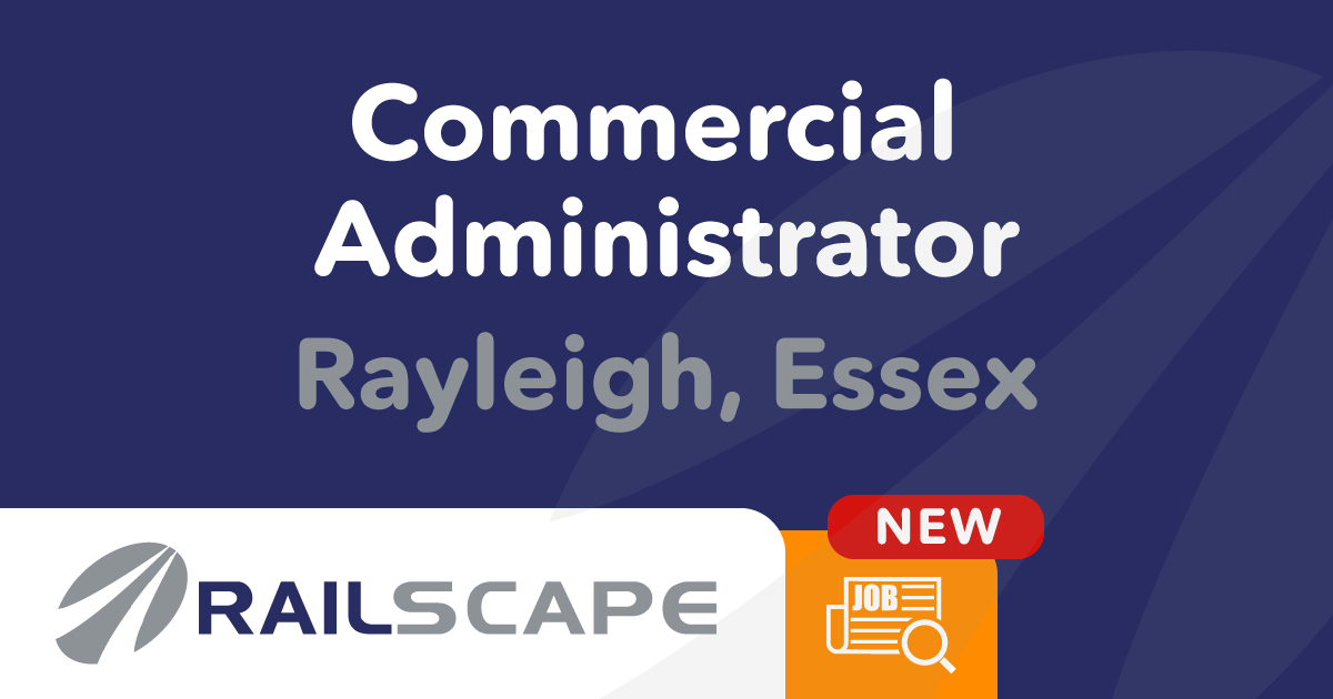 We are looking to hire an enthusiastic and highly self-motivated commercial administrator.

Read more here: bit.ly/3qSn4DE

#jobvacancies #newjob #jobs #railwayjobs #commercialadmin #essexjobs