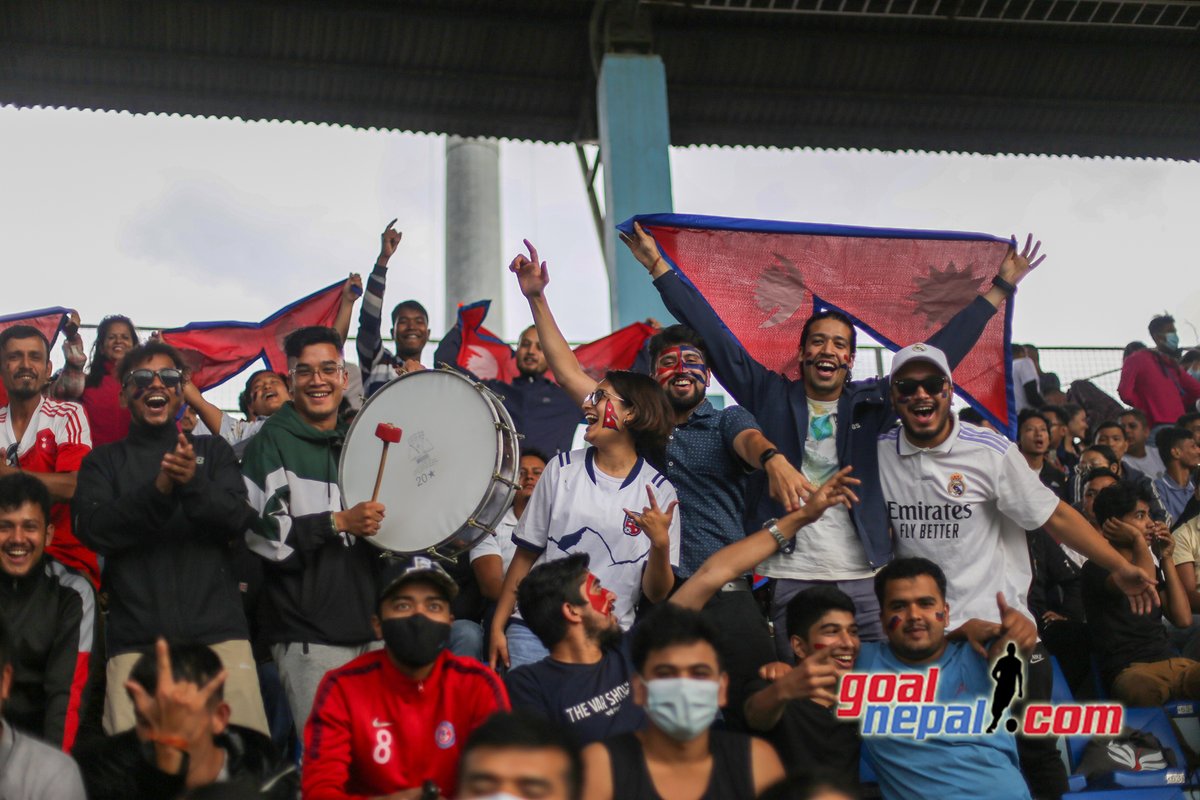 TheVARShow1's tweet photo. Not the result we wanted but we enjoyed this Women's SAFF Championship to the fullest. 🇳🇵 

@SamipBaral 
@Sushil_Spurs 

Photo Credits: @Goal_Nepal   and @HamroKhelkud 
#TheVARShow https://t.co/VNQaErplvN