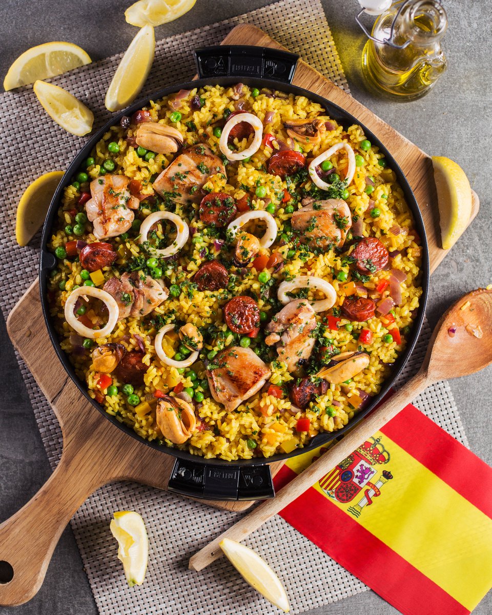 Rice up your life for #WorldPaellaDay 🥘

Grill all your favourite meat, seafood or veg on one of our grills for the ultimate taste sensation!

What do you like in your paella?

bit.ly/3xCrlis