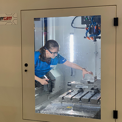 accelleronind's tweet photo. Sam Roth, one of our 3rd year polymechanic apprentices successfully took place in the this year's @SwissSkills event. Sam took part in the mill-cutting competition, after ranking 1st in the FRAISA ToolChampions competition. Congratulations Sam! #Lehre #Accellerator #SwissSkills https://t.co/xWekr1ANh4