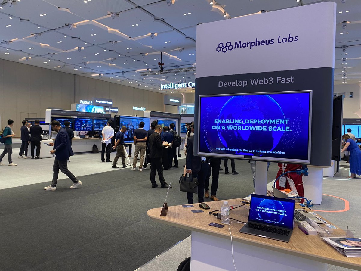morpheuslabs_io's tweet image. Guess what, our #Business Development Manager, Aaron, is representing #MorpheusLabs in #Bangkok, #Thailand for the:

UNLEASH DIGITAL 
#HUAWEI CONNECT 2022 ..

.. as an invited attendee. Alongside many international dignitaries, major #brands &amp;amp; VCs. 

#Foundation matters 🦾
