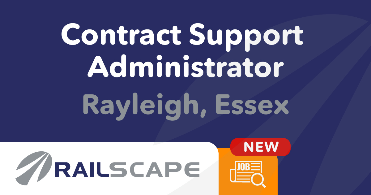 We are looking to hire an enthusiastic and highly self-motivated Contract Support Administrator.

Read more here: bit.ly/3qPzImO

#jobvacancies #newjob #jobs #railwayjobs #contractsadmin #essexjobs