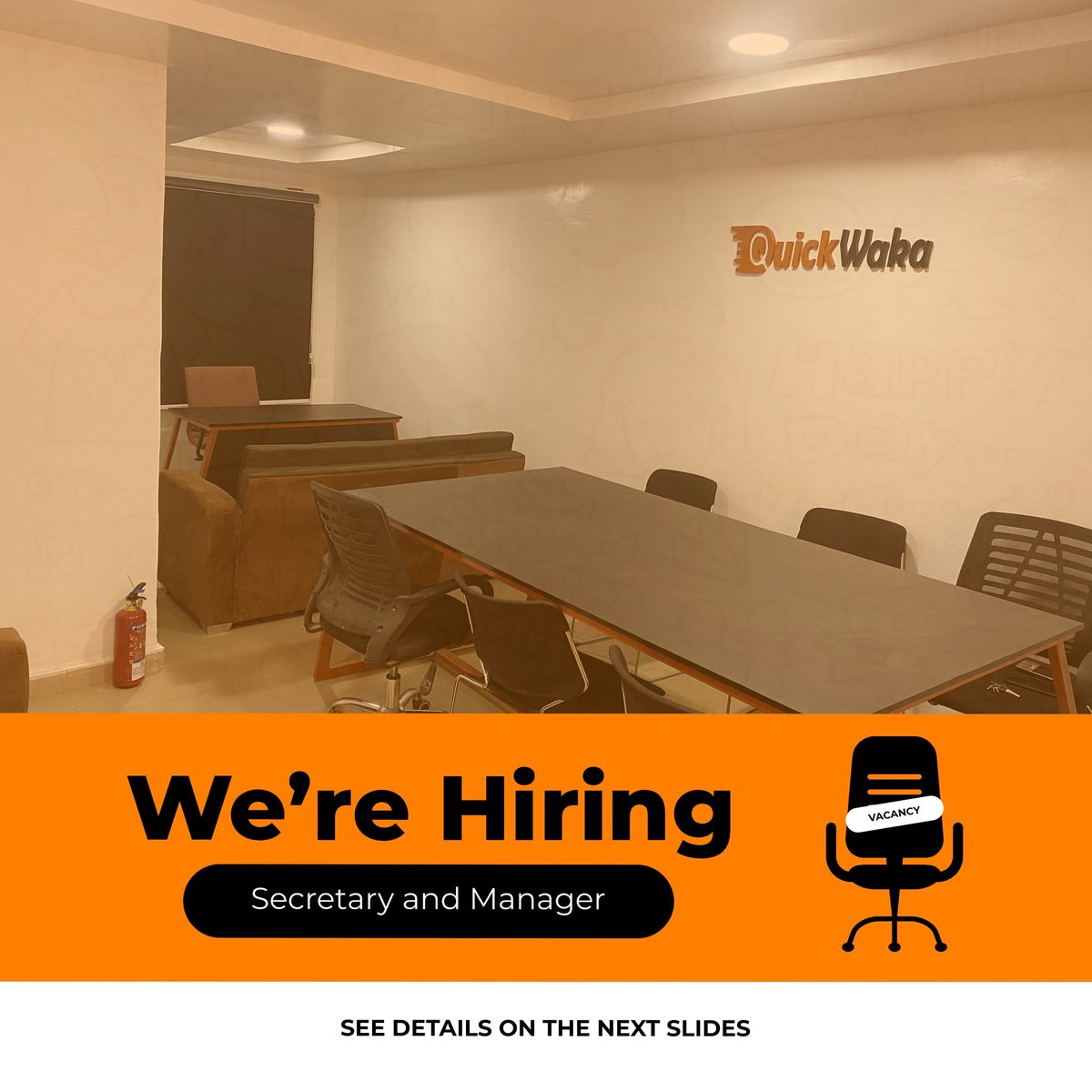 quickwakang's tweet photo. Join the Quick Waka team!

Do you fit the qualifications, then send in your applications to quickwakajobs@gmail.com.
Prospective applicants must reside in Abakaliki, Ebony State
Kindly share
#jobsearching #jobopenings #jobinnigeria #quickwaka She’s a 10
Zenith Bank Ikorodu APGA https://t.co/lzazIHBG8I