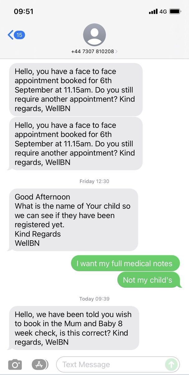 elle_baynes's tweet photo. Gaslighting by the medical profession. I’ve ordered my complete medical records and they are making it very difficult for me. I don’t have a baby so why say this? https://t.co/vlK8cpYhI8