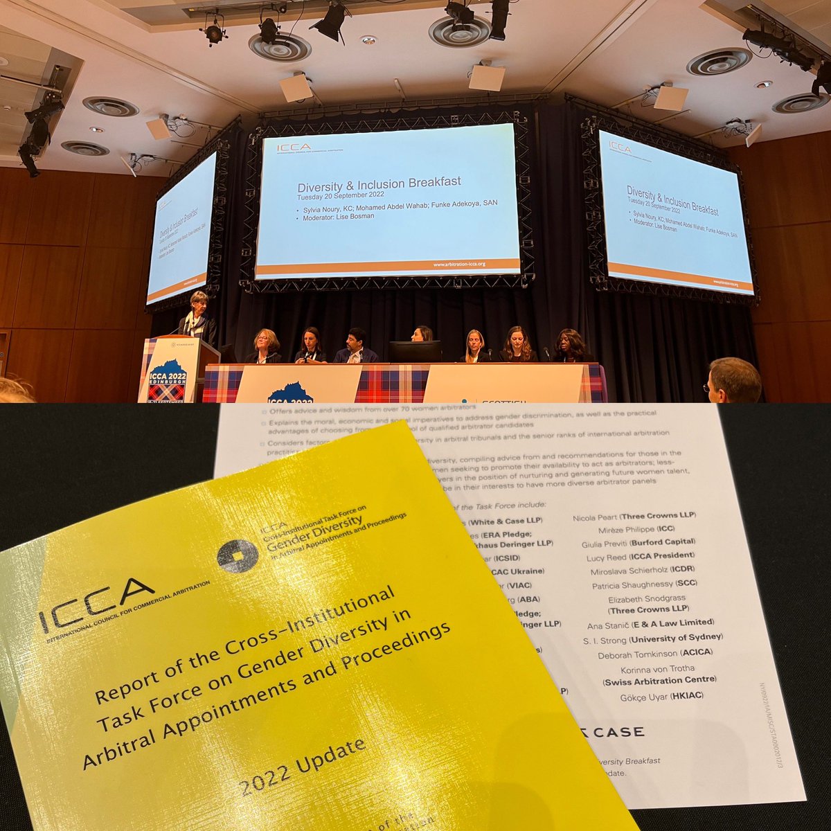 Naomi_Pryde's tweet photo. “Diversity is going to the dance. Inclusion is being asked to dance. True inclusion is feeling able to admit you can’t dance and adaptations being made so you can” - Sylvia Noury KC
An absolutely brilliant session this morning on D&I at #iccaedinburgh2022 #looktoscotland https://t.co/bzeFfgWbBf