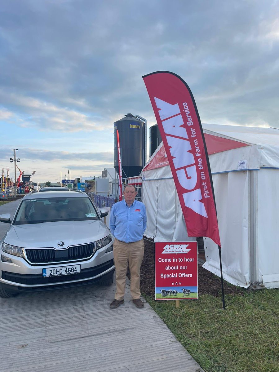 Ready to go here in Ratheniska, be sure to call in, say hello and as the sign says..hear all about our special offers at Stand 55, Row 3

If you can’t make it today be sure to join our live stream at 12 over on our Facebook about the power of Nitroslurry given by Mr Joe O Mahony