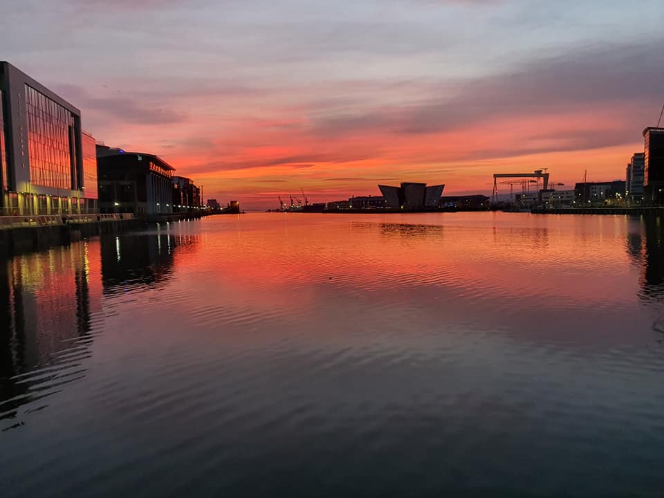 The most spectacular sunrise along Belfast's Waterfront. 🌇
We are extremely lucky to be based along the Maritime Mile!

⬜ Visual - Czako Zoltan

#MaritimeMile #Sunrise #BelfastPhotography