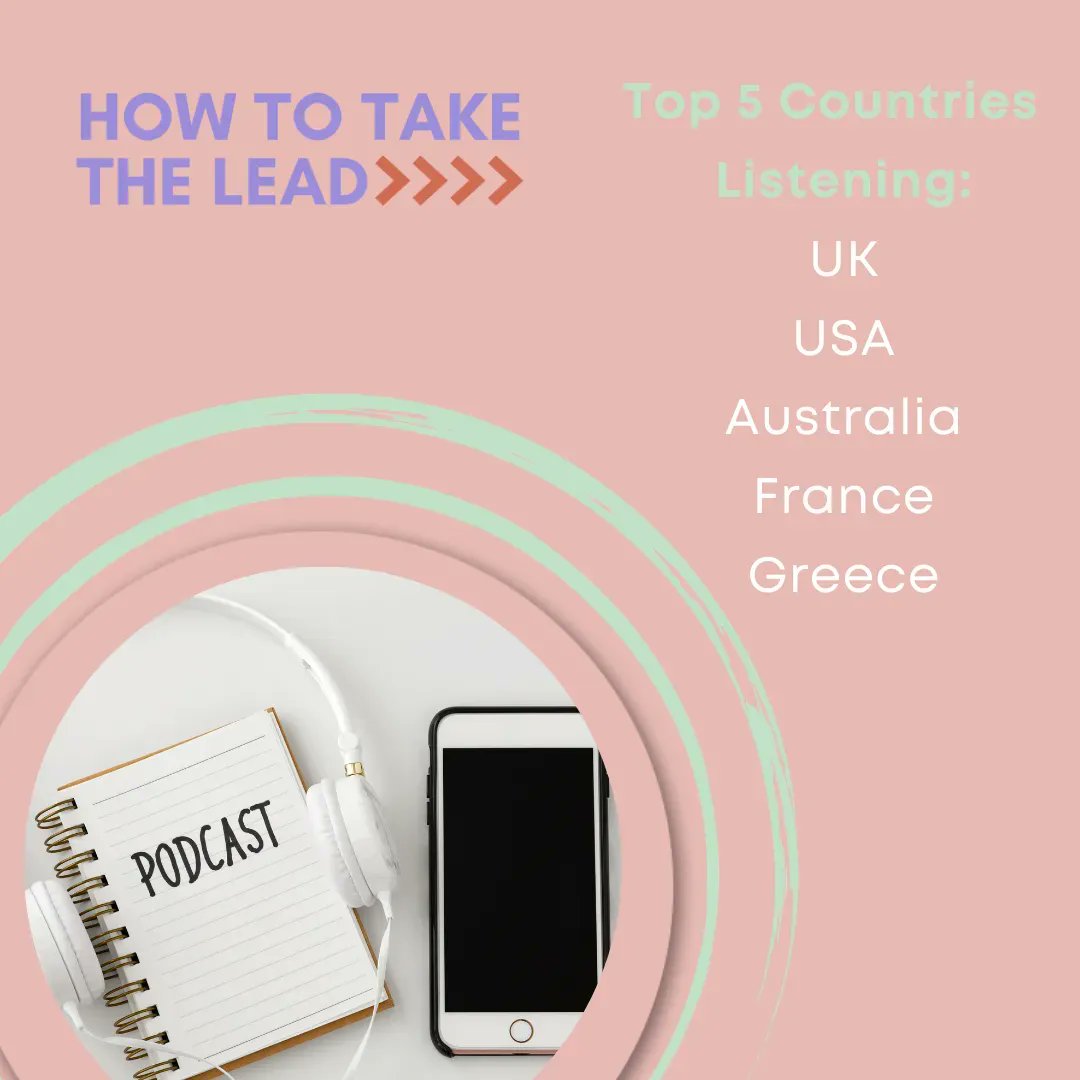 How2TakeTheLead's tweet photo. We are nosy parkers (the wannabe detectives in us maybe) and love finding out where you are listening from. As well as the countries, what are your #podcast listening habits - when you go for a run? When you are cooking dinner? Let us know.
#HowToTakeTheLead https://t.co/4yoXS1dC1i