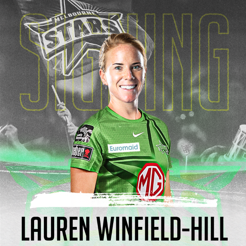 StarsBBL's tweet photo. โ๏ธ Our final international is on her way.
Welcome to the #StarsFamily, Lauren.
#SeptemberSignings