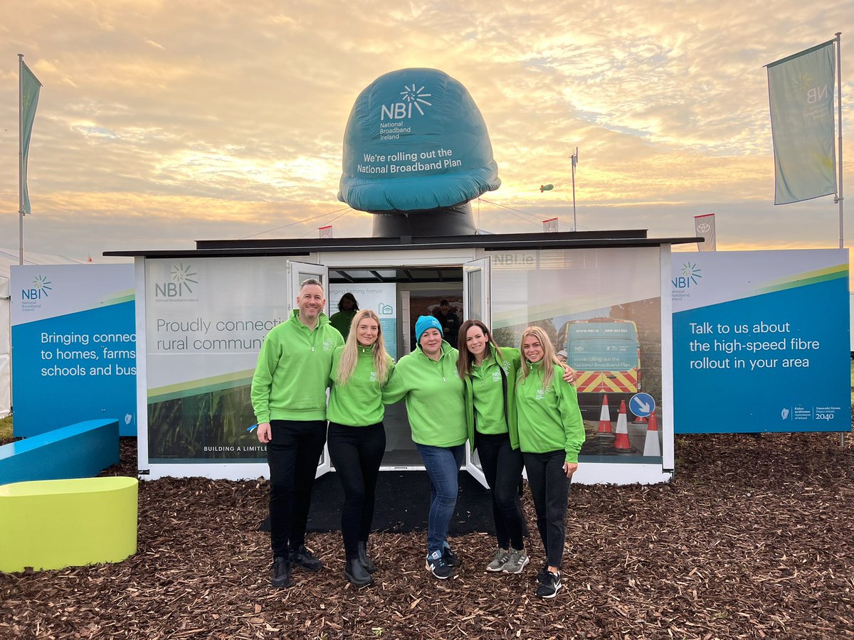 NatBroadbandIrl's tweet photo. We’re at the National Ploughing Championships today. Stop by our stand. 

📍Block 3, Row, 27, Stand 447 

#Ploughing2022 https://t.co/niPlztJpYk