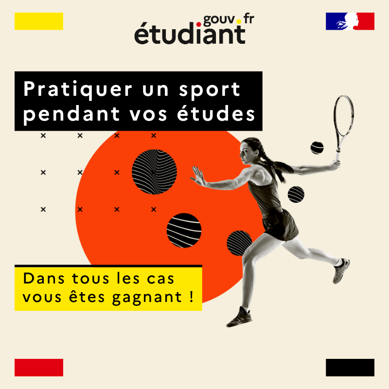 📌 #RentreeEtu2022 | 🏀 Être étudiant/e, c'est aussi profiter du sport universitaire !

⭐ Pour le fun ?
⭐ La compétition ?
⭐ Dans son cursus ?

🔎 Infos
👉 Auprès du service des sports de votre établissement
👉 fcld.ly/1rtfj3c

✨ Site dédié
👉 sport-u.com