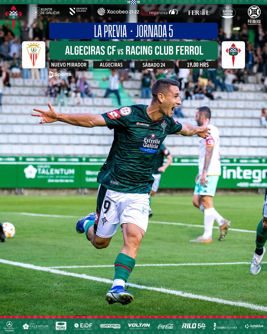 Racing Club Ferrol on X: 🌤️ Buenos días! 🤝🏼 Paces? 📹 Vamos a conocer  un poco a los nuevos fichajes! 🎥 Parte 1 👋🏼 Buena tarde!   / X