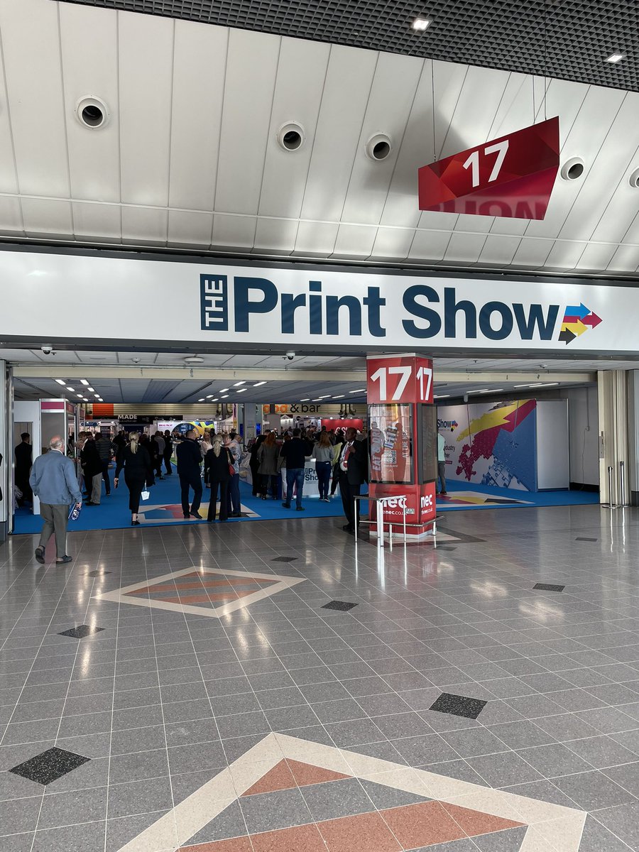 theprintshow's tweet photo. And away we go! The Print Show 2022 is open - enjoy your day with us! https://t.co/C8HWh6VMkv