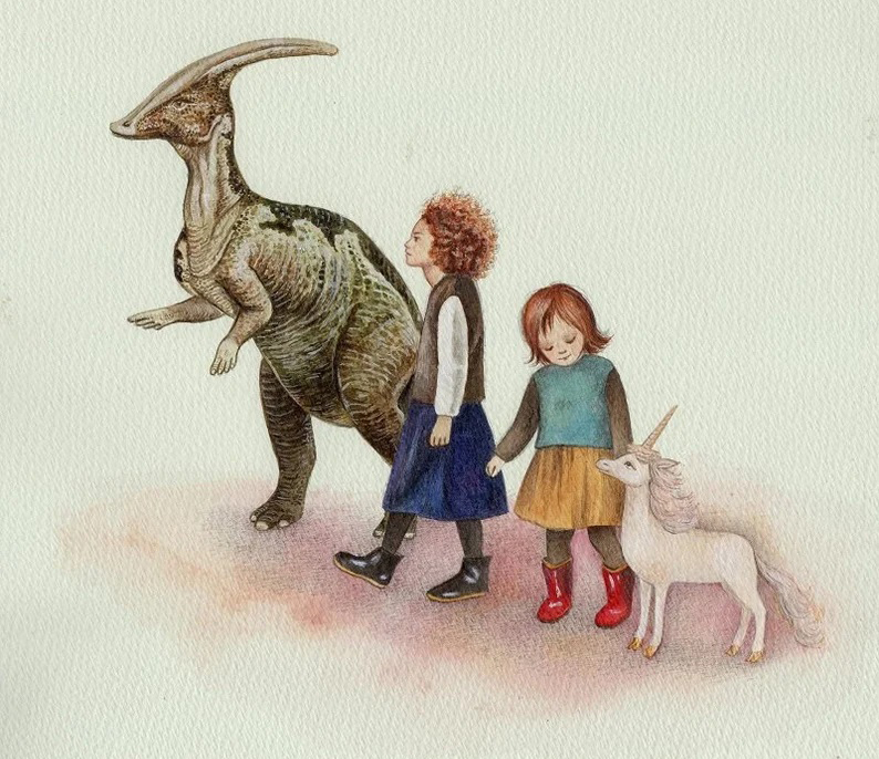 Koprolitos's tweet photo. Paseando con animales extintos gracias a los pinceles de Irene Owens (@TinyRedArt)

▶️ https://t.co/bmvU9Pcf0c
#dinosaur #ammonites #illustration https://t.co/lmBBV2DJHk