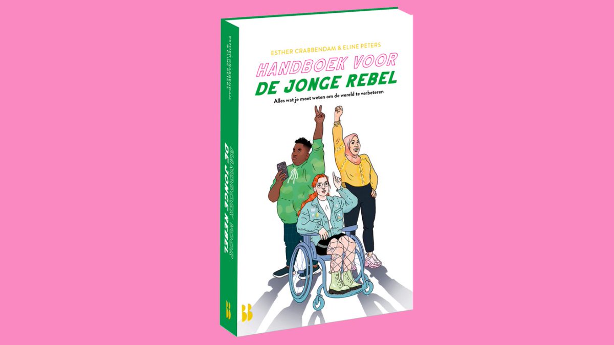 Hoe kom je als jongere in actie? ✊

'Handboek voor de jonge rebel', van @elineannepeters &amp; <a href="/Ezsther/">Esther Crabbendam</a> ('15), ligt vanaf vandaag in de winkel.

Met <a href="/lotteunited/">Lotte C. Bouwman</a> ('14), <a href="/DevikaAkived/">Devika</a> ('16),
<a href="/Kauthar_/">Kauthar Bouchallikht</a> ('20), <a href="/AlinaDanii/">Alina Danii Bijl 📢 (zij/haar)</a> ('21), @sander_tweets,('22) @Tammie_Schoots ('23). 

Leestip!📚