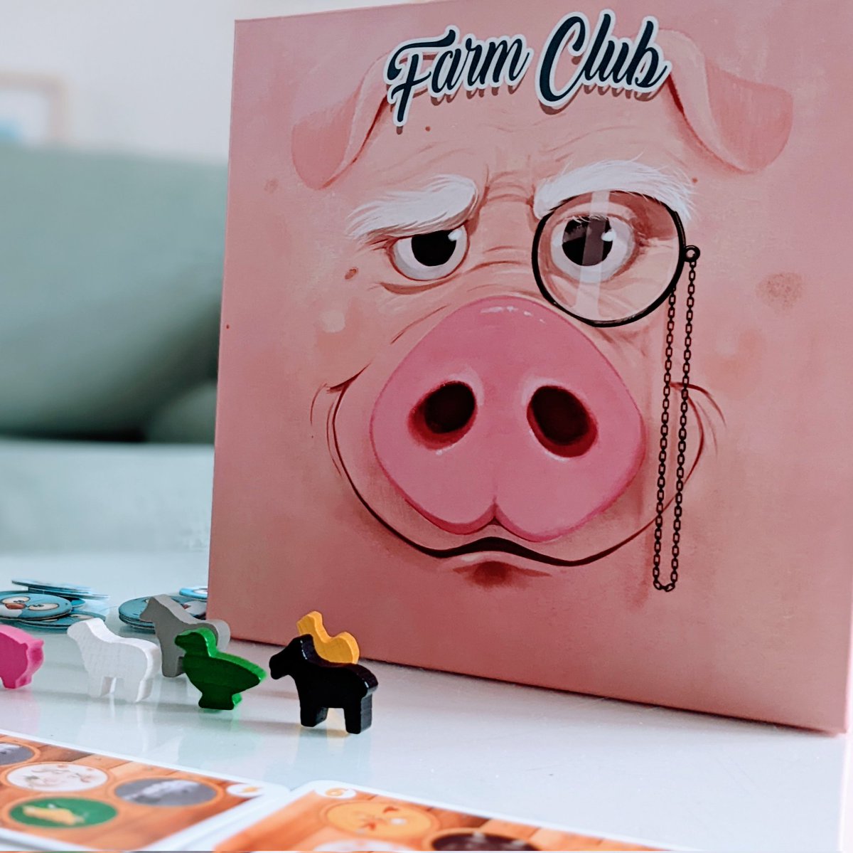 LeLudiMag's tweet photo. Dans #FarmClub de @blam_edition, les animaux ont pris le contrôle de la ferme ! À vous de les aider à s'organiser en remplissant vos objectifs et en élisant un meneur pour prouver aux humains qu'ils n'ont pas besoin de fermier ! https://t.co/L5Env4TepY