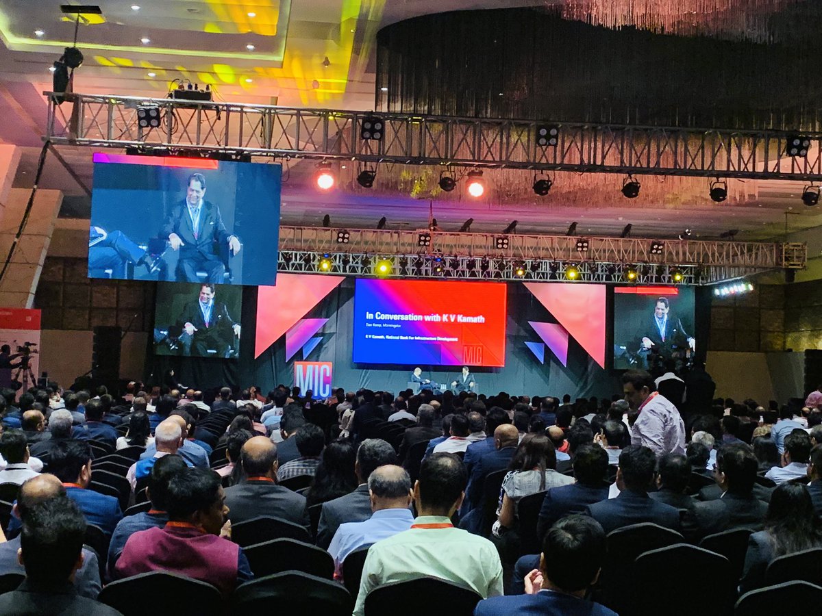 GravityGupta's tweet photo. Couldn’t have had a better start to the Morningstar Investment Conference #MICIN #KVKamath #ICICIBank #BricsBank https://t.co/9TG8PU6PBa