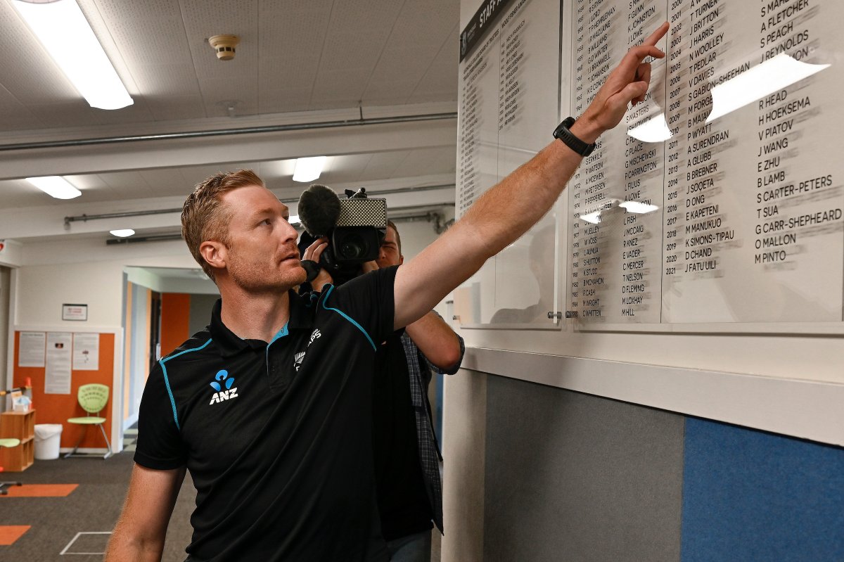 BLACKCAPS's tweet photo. A special day at Avondale College. @T20WorldCup Squad Details | https://t.co/tYz2lodYAV #T20WorldCup https://t.co/Wm6zjnGahh