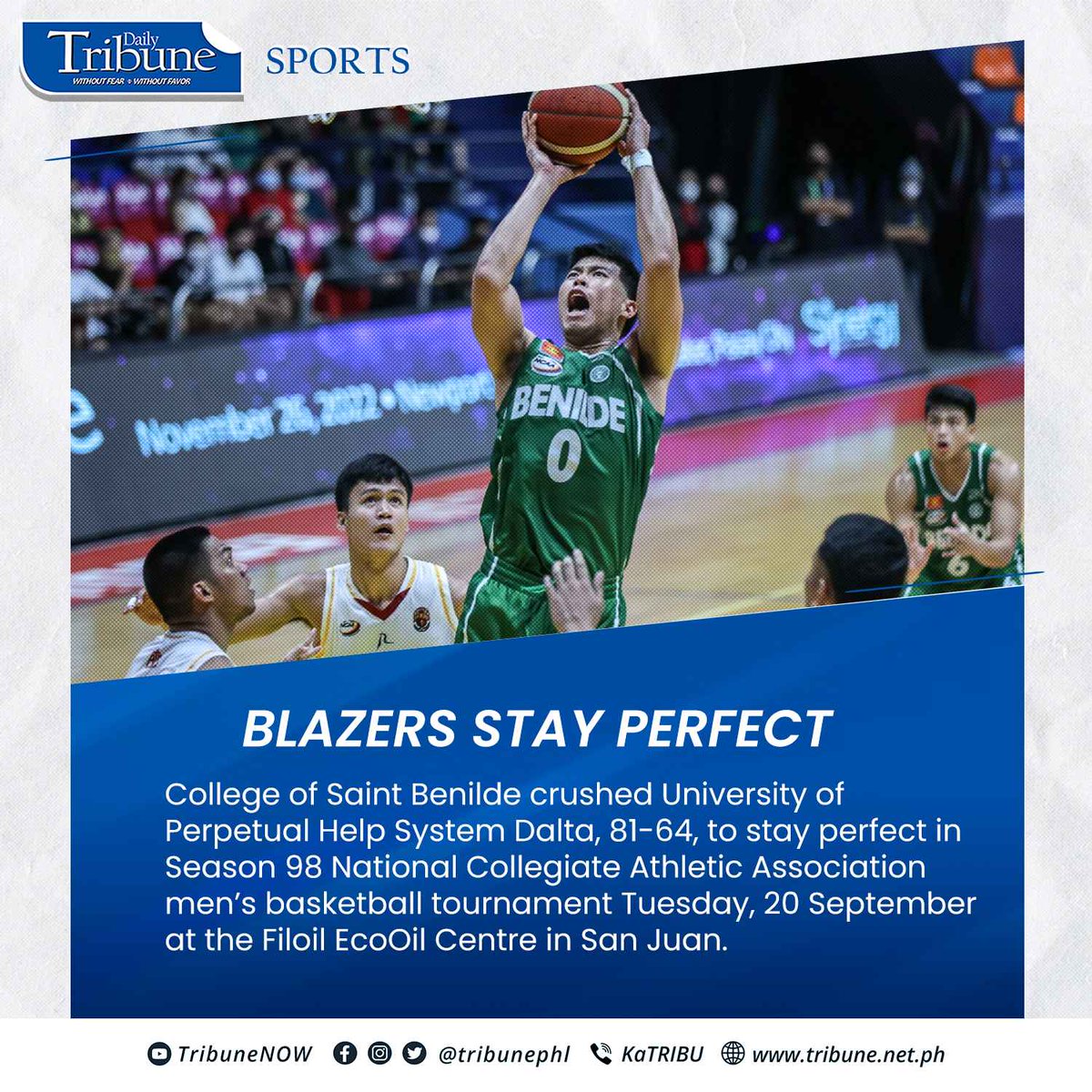 Daily Tribune on Twitter "Will Gozum submitted a doubledouble