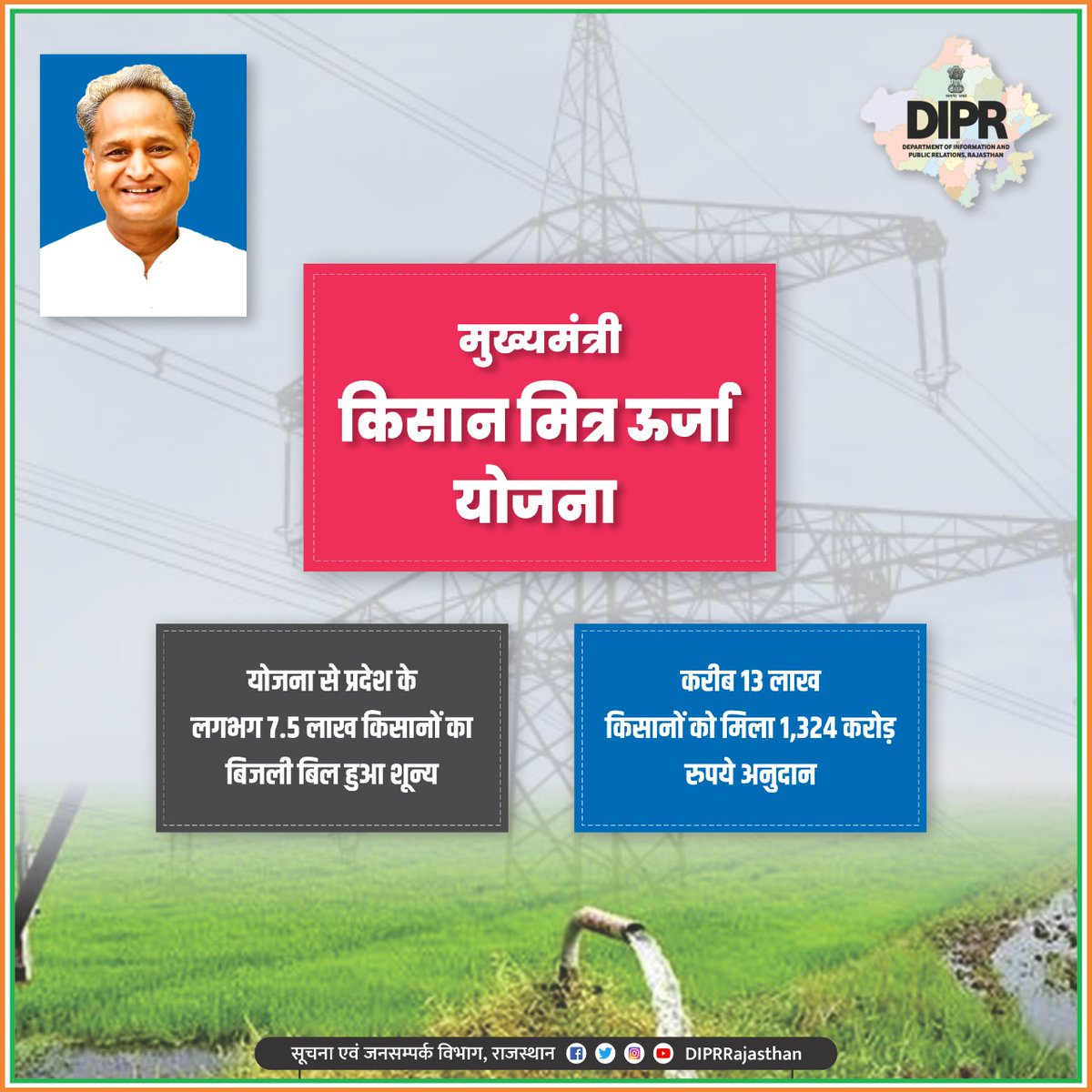 सूचना एवं जनसम्पर्क विभाग, राजस्थान सरकार tweet media