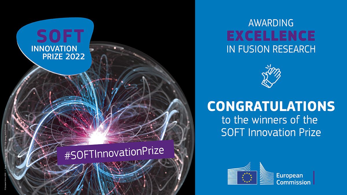 Yesterday the European Commission @EUScienceInnov announced the winners of the #SOFT2022 Innovation Prize 2022 for innovation and intrepeneurship in #fusion. Congratulations to the three winning projects! research-and-innovation.ec.europa.eu/news/all-resea… #Euratom #innovation #technology #knowledgetransfer
