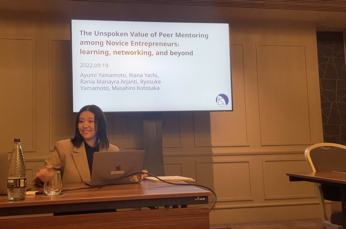 yamampo's tweet image. 初の国際学会発表が終了しました！

Academic Presentations at #SMS2022 #SMSLondon conferences have been finished!!

Thank you for research cooperation in Japan (@MAKERS_U @iber_sfc @kotosaka). 

We look forward to collaborating with all of you interested in entrepreneurial growth😉