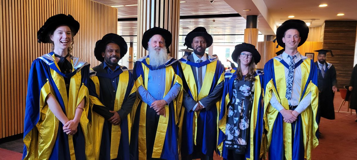 Fiona Dyer (@fionadyer) on Twitter photo Six of the best!! Congratulations to 6 Science PhDs - graduating from <a href="/UCSciTech/">UC Faculty of Science and Technology</a> <a href="/UniCanberra/">University of Canberra</a> today. <a href="/Di_GleesonNZ/">Dianne Gleeson</a> @j9deakin @ProfRossatUC <a href="/ardynasios/">Arthur Georges</a> <a href="/IAEUC/">IAE</a> <a href="/DumindaSb/">Duminda S B Dissanayake</a> <a href="/KTMHemming/">Kyle Hemming</a> Haysem Alhassen, Sarah Whiteley, Mark Lintermans, Kate Thomson Six of the best!! Congratulations to 6 Science PhDs - graduating from <a href="/UCSciTech/">UC Faculty of Science and Technology</a> <a href="/UniCanberra/">University of Canberra</a> today. <a href="/Di_GleesonNZ/">Dianne Gleeson</a> @j9deakin @ProfRossatUC <a href="/ardynasios/">Arthur Georges</a> <a href="/IAEUC/">IAE</a> <a href="/DumindaSb/">Duminda S B Dissanayake</a> <a href="/KTMHemming/">Kyle Hemming</a> Haysem Alhassen, Sarah Whiteley, Mark Lintermans, Kate Thomson
