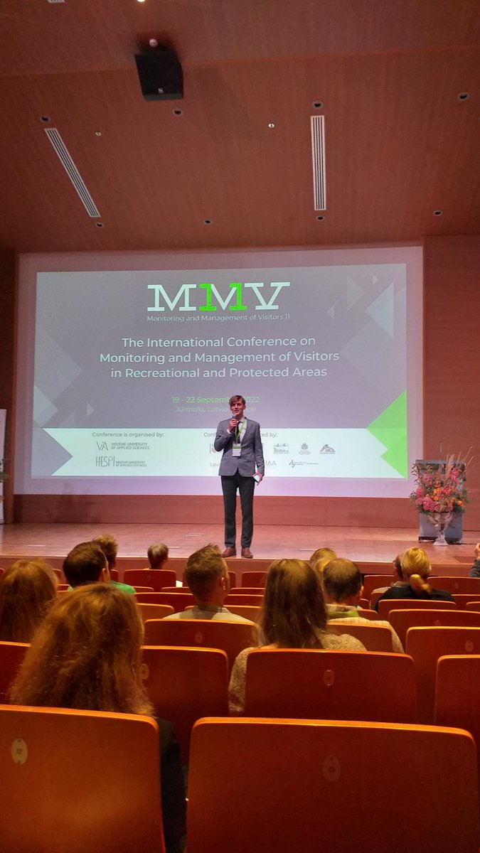 MerizuNic's tweet photo. The @mmvconference in Latvia has started!
I will present our research related to Visitor Management in Protected Areas of Tarragona in the face of the pandemic, which is under the frame of the #ADAPTOUR project
#MMV11
@gratetURV https://t.co/3FqCo0QOi5